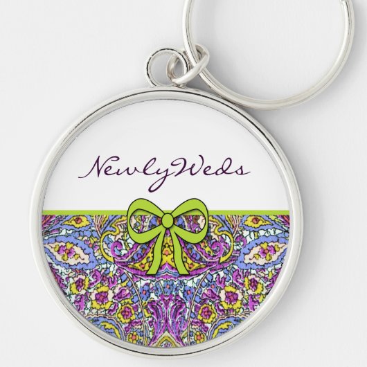 Vintag Paisley Schlüsselanhänger (Vorne)