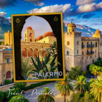 Vintag Palermo Italien Reisen