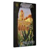 Vintag Palermo Italy Poster Klemmbrett (Rechts)