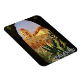 Vintag Palermo Italy Poster Magnet (Rechte Seite)
