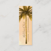 Vintag Palm Parco Tassino Mini Visitenkarte (Vorderseite)