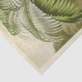 Vintag Palm Tree Ephemera Decoupage Französisch Seidenpapier (Detail)