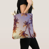 Vintag Palm Trees Blue Sky Tasche (Von Nahem)