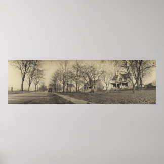 Vintag Panorama W Lakeshore Dr. - Insel Kelleys Poster