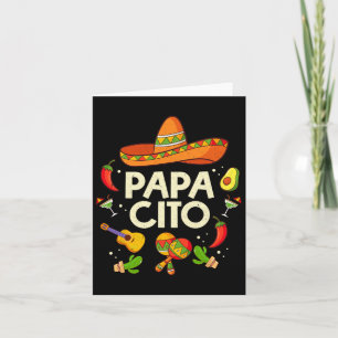 Vintag Papa Cito Cinco De Mayo Mexiko Party Karte