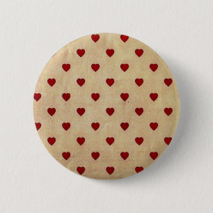 Vintag Paper Polka Hörmuster Button