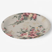 Vintag Pappteller (Schrägansicht)