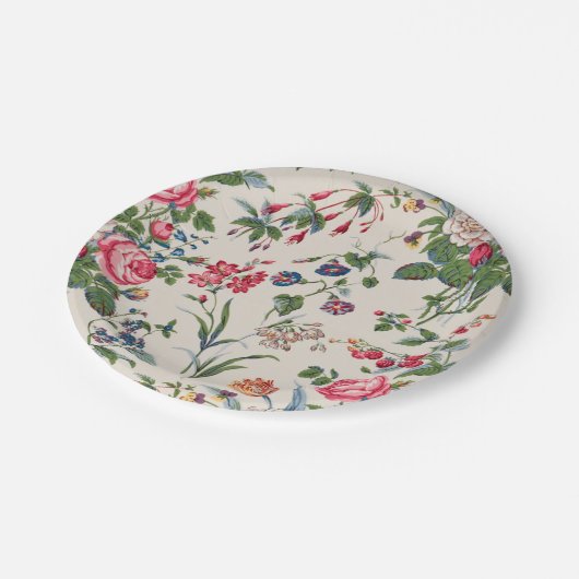 Vintag Pappteller (Schrägansicht)