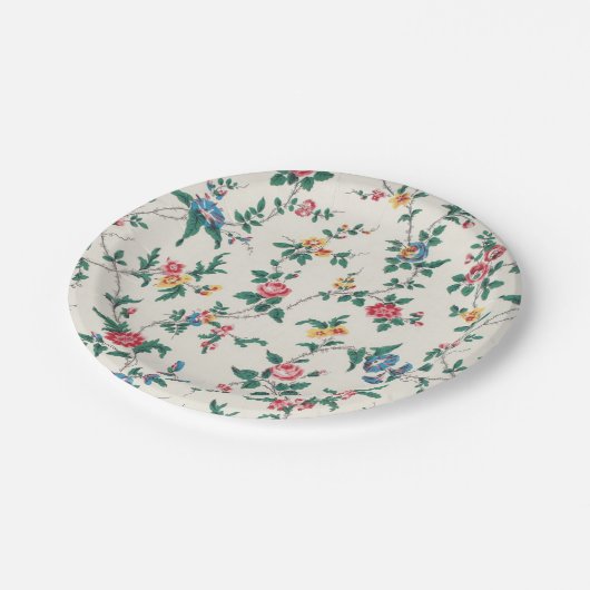 Vintag Pappteller (Schrägansicht)