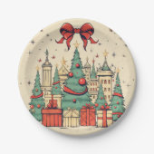 Vintag Pappteller (Vorderseite)