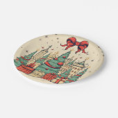 Vintag Pappteller (Schrägansicht)