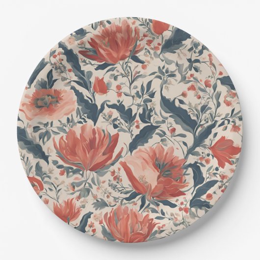 Vintag Pappteller (Vorderseite)