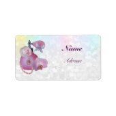 Vintag Parfüm Adressaufkleber (Vorne)