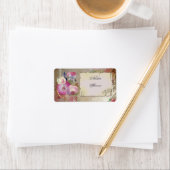 Vintag Parfüm Adressaufkleber (Insitu)