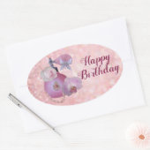 Vintag Parfüm Ovaler Aufkleber (Umschlag)