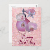 Vintag Parfüm Postkarte (Vorne/Hinten)