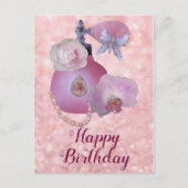 Vintag Parfüm Postkarte (Vorderseite)