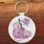 Vintag Parfüm Runder Schlüsselanhänger (Vorderseite)