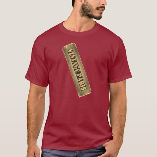 Vintag Paris #1 T - Shirt (Vorderseite)