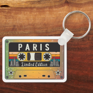 Vintag Paris City Limited Edition Schlüsselanhänger