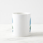 Vintag Paris City, Retro Paris Frankreich Kaffeetasse (Mittel)