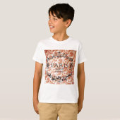 Vintag Paris Damask T-Shirt (Vorne ganz)