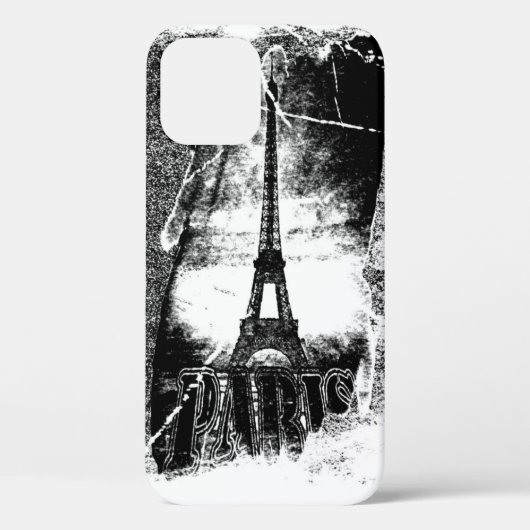 Vintag Paris Eiffel Tower Case-Mate iPhone Hülle (Rückseite)
