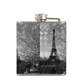 Vintag Paris Eiffel Tower Flachmann (Rückseite)