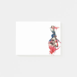 Vintag Paris Eiffel Tower Liebe Wasserfarbe Post-it Klebezettel