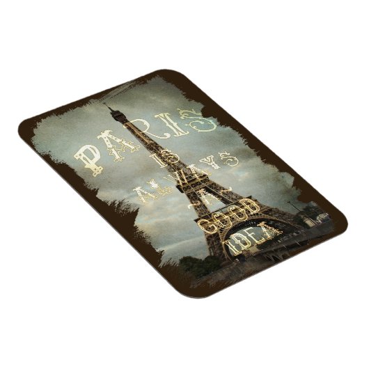 Vintag Paris Eiffel Tower Magnet (Rechte Seite)