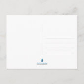 Vintag Paris Eiffel Tower Postkarte (Rückseite)