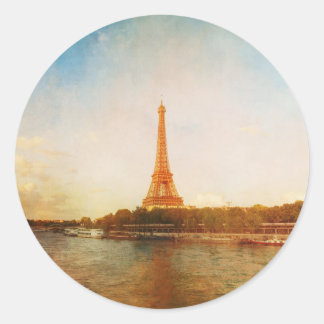 Vintag Paris Eiffel Tower Sticker