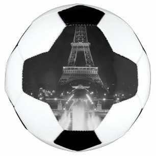 Vintag Paris Fontains Tower Eiffel Nacht Dart Boa Fußball