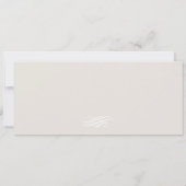 Vintag Paris - Frankreich Brautparty Boarding Pass Einladung (Rückseite)