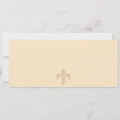 Vintag Paris Frankreich Geburtstagsparty Boarding Einladung (Rückseite)