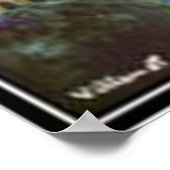 Vintag Paris, Frankreich - Poster (Ecke)