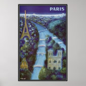 Vintag Paris, Frankreich - Poster (Vorne)