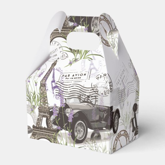 Vintag Paris Geschenkschachtel (Vorderseite)