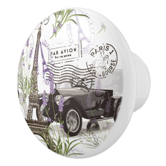 Vintag Paris Keramikknauf (Rechts)