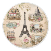 Vintag Paris Keramikknauf (Vorderseite)