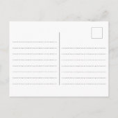 Vintag Paris La Tour Eiffel Postkarte (Rückseite)