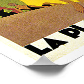 Vintag Paris Lyon Poster (Ecke)