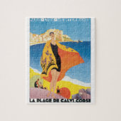 Vintag Paris Lyon Puzzle (Vertikal)