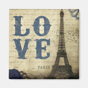 Vintag Paris Magnet