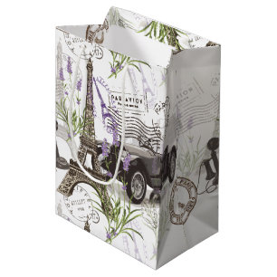 Vintag Paris Mittlere Geschenktüte