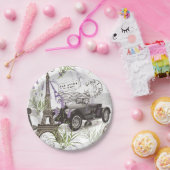 Vintag Paris Pappteller (Party)