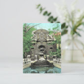 Vintag Paris, Paris Jardins de Luxembourg Postkarte (Stehend Vorderseite)