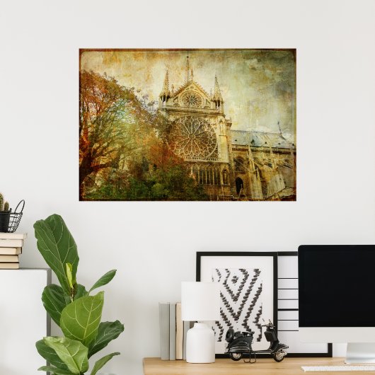 Vintag Paris Poster (Heimbüro)