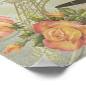 Vintag Paris Poster (Ecke)