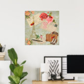 Vintag Paris Poster (Heimbüro)